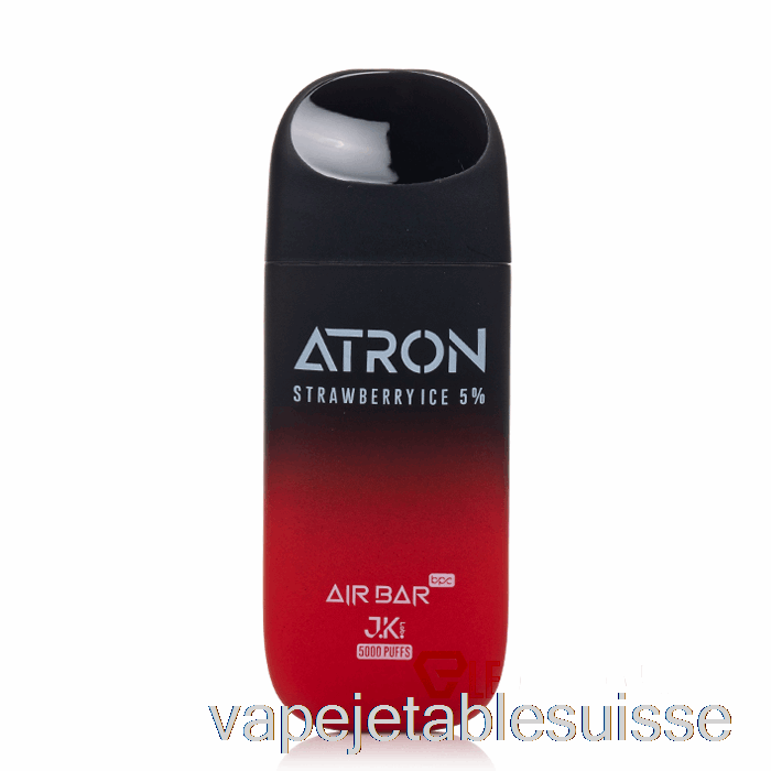 Vape Suisse Air Bar Atron 5000 Glace à La Fraise Jetable